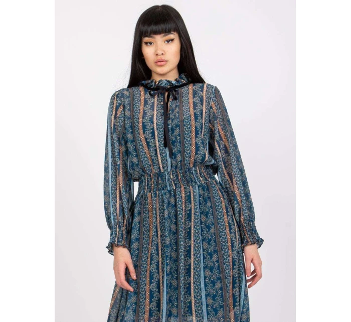 Šaty DHJ SK 15177 1.04P tmavě modrá