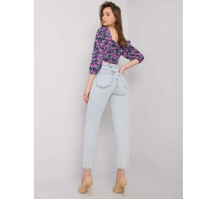 Džínové kalhoty MR SP 901.05P světle modrá