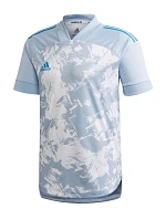 Pánské tričko Condivo FI4221 světle modrá s bílou - Adidas