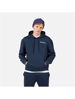 Pánská mikina ROSSIGNOL WATERFALL H RELAX SWEATSHIRT, tmavě modrá