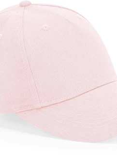 Beechfield B 63NB 5 panelová kšiltovka "Junior" 53.63NB powder pink