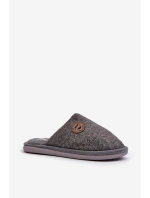 Mužské klasické pantofle šedé model 21641313 - Boto