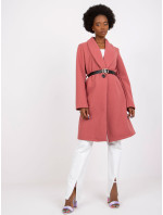 Dámský kabát DHJ PL model 17074744 tmavě růžový - FPrice