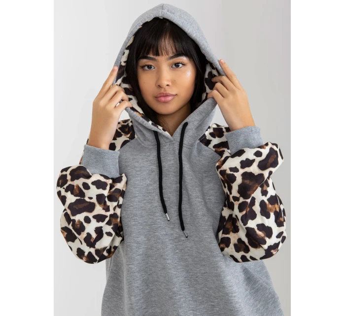 Mikina EM BL model 17843729 šedá - FPrice Mikina EM BL model 17843729 šedá - FPrice