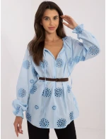 Halenka LK BZ 509747.80 světle modrá Halenka LK BZ 509747.80 světle modrá