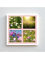 Personalizovaný magický fotoobraz v rámu - čtverec 20x20 - koláž fotografií Personalizovaný magický fotoobraz v rámu - čtverec 20x20 - koláž fotografií