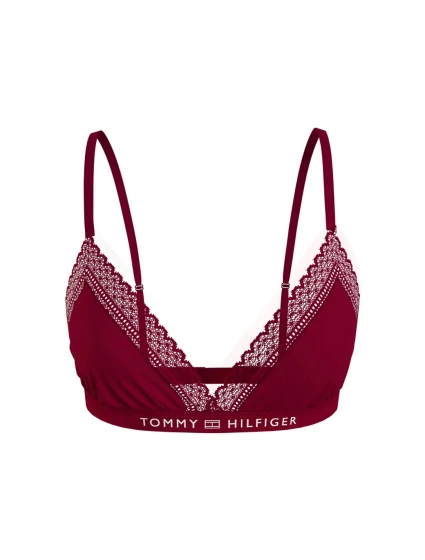 Dámská nevyztužená podprsenka Triangle UW0UW04242-XJS - Tommy Hilfiger