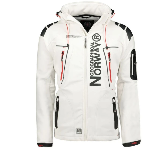 Geographical Norway pánská rychleschnoucí sportovní bunda s kapucí Techno MEN 056 BS3 white (WU1060H/GN) pánské Geographical Norway pánská rychleschnoucí sportovní bunda s kapucí Techno MEN 056 BS3 white (WU1060H/GN) pánské