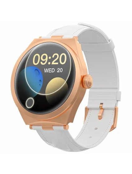 Chytré hodinky Gravity Pink Gold White GT25-5 Chytré hodinky Gravity Pink Gold White GT25-5