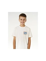 Chlapecké tričko RIP CURL Pacific Rinse Sunrise Tee-Boy, bílé, dětské Chlapecké tričko RIP CURL Pacific Rinse Sunrise Tee-Boy, bílé, dětské