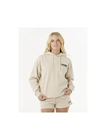 Mikina RIP CURL Surf Puff Heritage Hood, béžová Mikina RIP CURL Surf Puff Heritage Hood, béžová