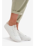 Dámské Tenisky Eko Kůže Big Star TT274020 Bílé Dámské Tenisky Eko Kůže Big Star TT274020 Bílé