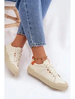 Dámské tenisky Big Star model 22100139 Memory Foam System Béžové - Big Star Shoes Dámské tenisky Big Star model 22100139 Memory Foam System Béžové - Big Star Shoes