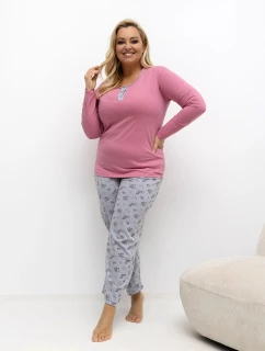 Piżama DU PI FP model 21766237 różowy - FPrice