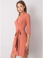 Šaty LK SK 507665.17P tmavě oranžová