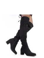 Kozačky na podpatku model 218561 Solea Kozačky na podpatku model 218561 Solea