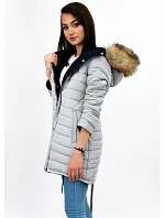 DWUSTRONNA DAMSKA KURTKA ZIMOWA Z KAPTUREM model 21241886 - MHM DWUSTRONNA DAMSKA KURTKA ZIMOWA Z KAPTUREM model 21241886 - MHM
