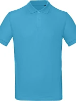 B&C Inspire Polo /men_° Pánské piqué polo z bio bavlny 01.0430 very turquoise