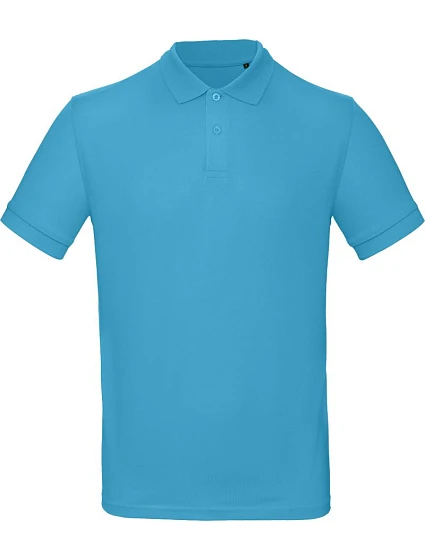 B&C Inspire Polo /men_° Pánské piqué polo z bio bavlny 01.0430 very turquoise B&C Inspire Polo /men_° Pánské piqué polo z bio bavlny 01.0430 very turquoise