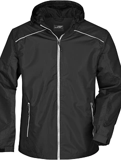 Daiber JN 1118 Pánská bunda do deště 02.1118 black/silver