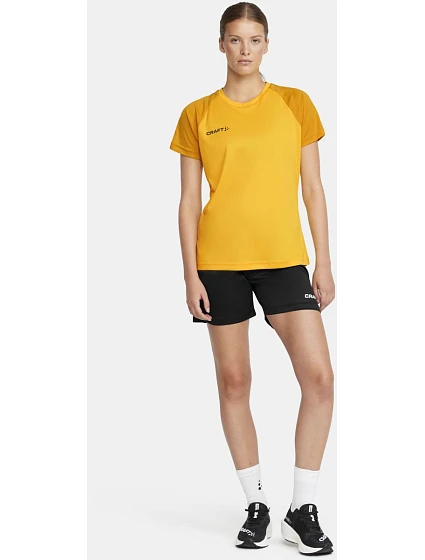 Squad Go Contrast Jersey W Dámské kontrastní sportovní tričko model 22468663 white - Craft Teamwear Squad Go Contrast Jersey W Dámské kontrastní sportovní tričko model 22468663 white - Craft Teamwear