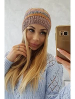 Fleecová čepice Patrycja K254 model 18750901 - K-Fashion Fleecová čepice Patrycja K254 model 18750901 - K-Fashion