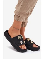 Dámské Pěnové Sandály S Černé model 21697207 - VINCEZA