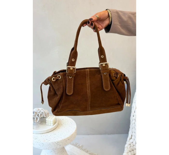 Kabelka Z Semiše Camel model 21728347 - Boto