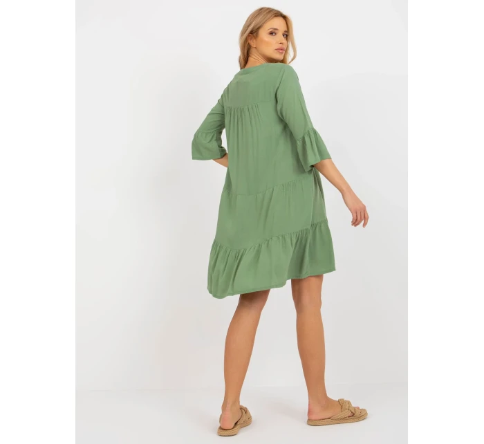 Šaty D73761M30214C khaki