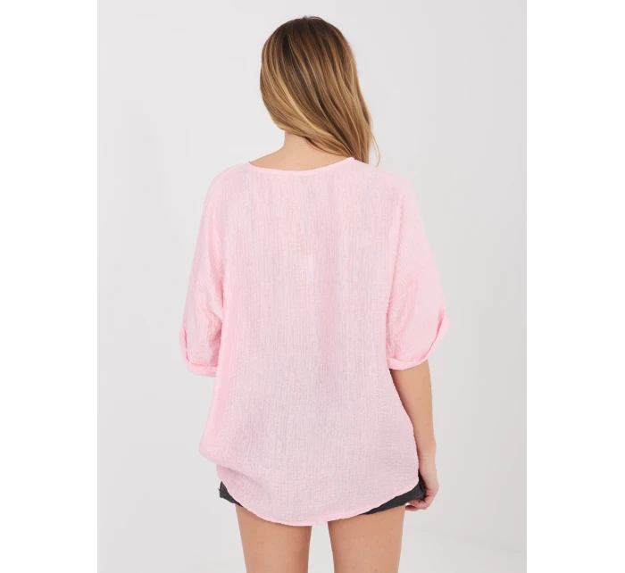 Bluzka IT BZ model 22031480 jasny różowy - FPrice