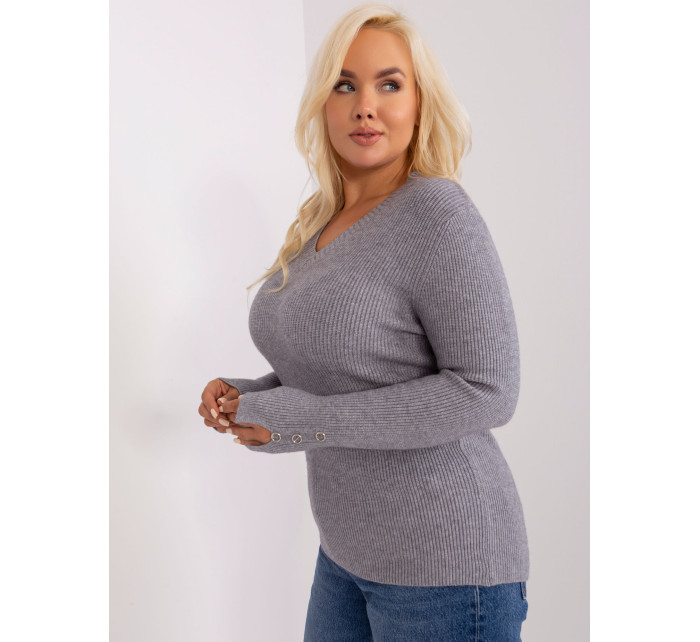 Sweter PM SW PM 3770.30 szary