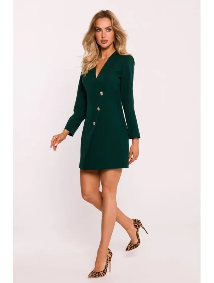 M793 Sako se zlatým knoflíkem - lahvově zelené M793 Sako se zlatým knoflíkem - lahvově zelené