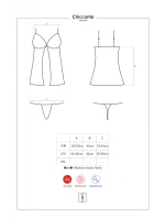 Smyslná košilka Chiccanta babydoll - Obsessive Smyslná košilka Chiccanta babydoll - Obsessive