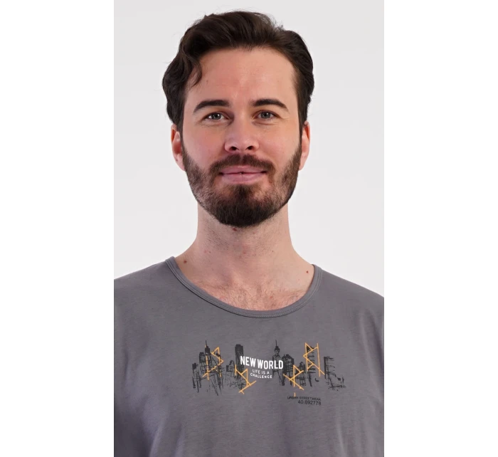 Dámské domácí šaty s krátkým rukávem Barbara