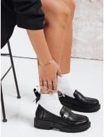 Dámské černé mokasíny FashionStreet ZY1122 Dámské černé mokasíny FashionStreet ZY1122