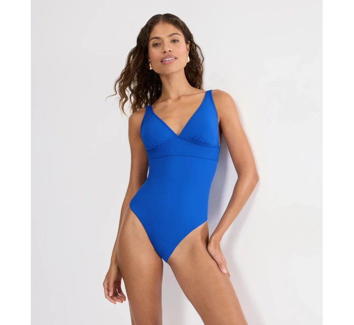 Dámské jednodílné plavky Summer Twist OP 02 - BLUE - modré 7446 - TRIUMPH