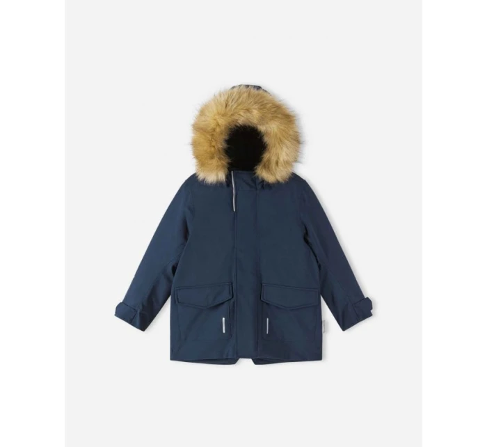 Reimatec dětská zimní bunda Reima Mutka zateplená nepromokavá tmavě modrá (5100037B-6980)