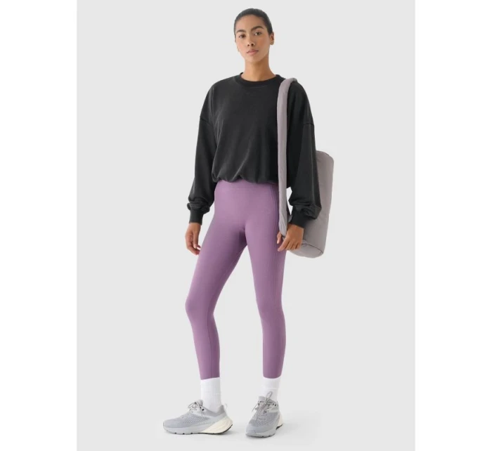 Dámské bezešvé tréninkové legíny s vysokým pasem model 21432697 dámské - 4F