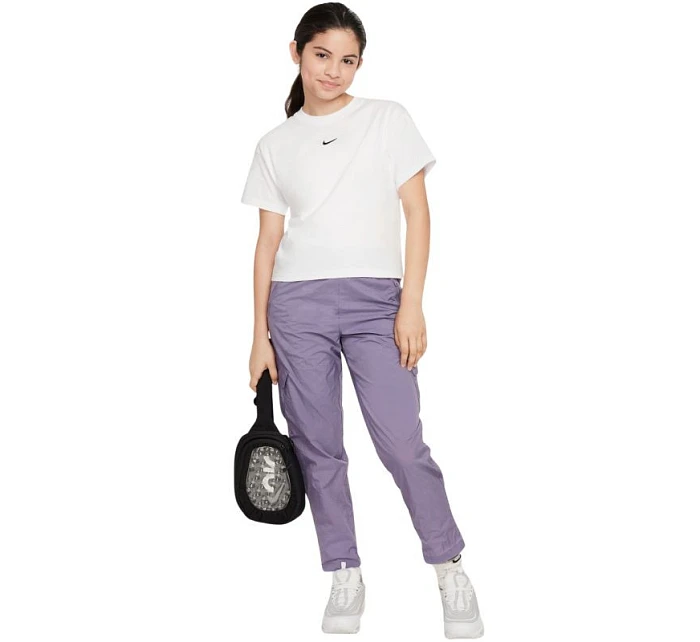 Dětské tričko Nike Sportswear bílé FZ5559 100 Dětské tričko Nike Sportswear bílé FZ5559 100