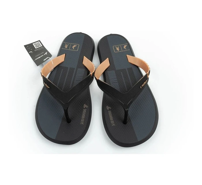 Sportovní obuv pánské model 22115546 Prime pohodlné žabky černé - Rider