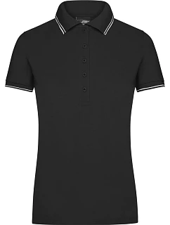 Daiber JN 985 Dámské piqué polo 02.0985 black/white