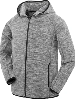 S Pánská mikrofleecová mikina s kapucí 29. grey/black model 22426489 - Spiro
