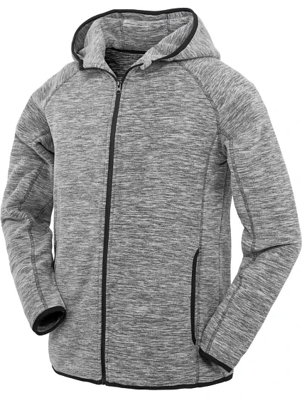 S Pánská mikrofleecová mikina s kapucí 29. grey/black model 22426489 - Spiro S Pánská mikrofleecová mikina s kapucí 29. grey/black model 22426489 - Spiro