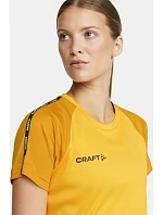 Craft Teamwear Squad Go Contrast Jersey W Dámské kontrastní sportovní tričko 82.2726 bright red/express Craft Teamwear Squad Go Contrast Jersey W Dámské kontrastní sportovní tričko 82.2726 bright red/express
