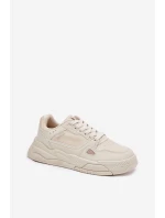 Dámské sneakersy Big Star NN274668 Béžové Dámské sneakersy Big Star NN274668 Béžové