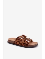 Dámské pantofle s pásky Panterka model 21908434 - Boto