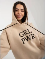Dámská mikina EM BL 651 2.14X béžová - FPrice Dámská mikina EM BL 651 2.14X béžová - FPrice