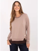 Bluzka RV BZ model 21406720 ciemny bezowy - FPrice