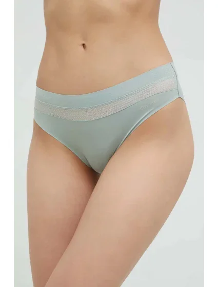 Dámské kalhotky QF6048E 5G0 mátová - Calvin Klein