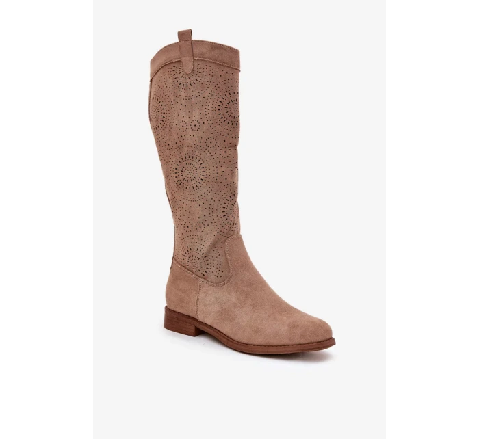 Kozačky model 21099094 hnědé Step in style - S.Barski